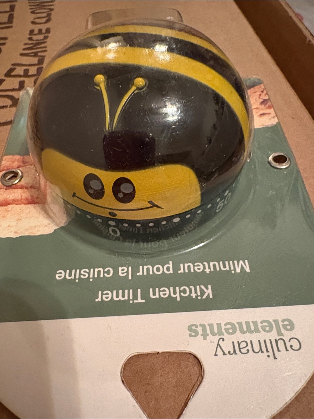 Cute Yellow & Black Bee Kitchen Timer